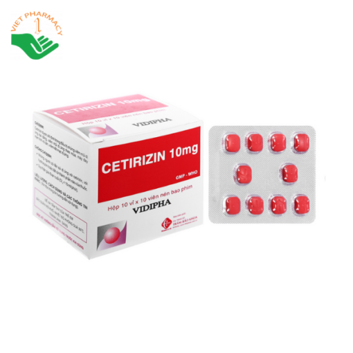 Thuốc Cetirizin 10mg