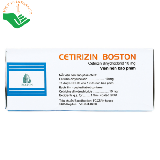 Cetirizin Boston 10mg