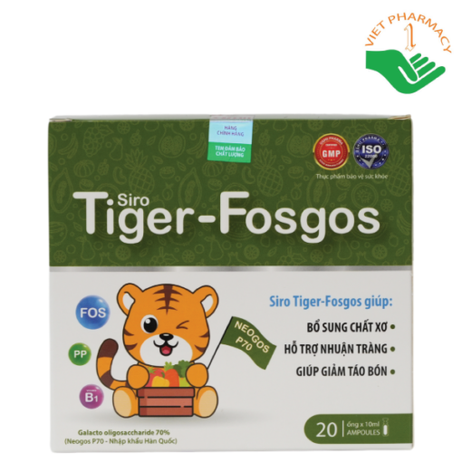 Chất xơ Hổ Tiger-Fosgos Pharmalink OTC (Hộp 20 ống x 10ml)