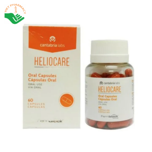 Viên uống chống nắng, chống lão hóa Heliocare Capsulas Oral