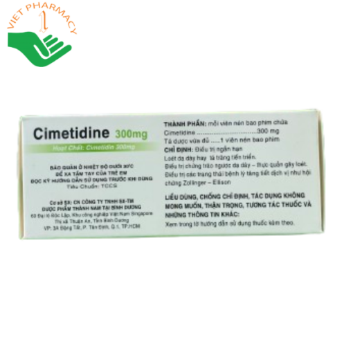 Thuốc Cimetidine 300mg