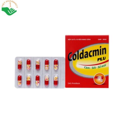 Coldacmin Flu - Trị cảm cúm, sốt, sổ mũi