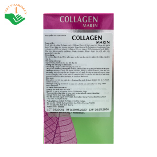 Viên uống đẹp da Cellie Collagen Marin