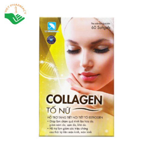 Viên uống trắng da Collagen Tố Nữ