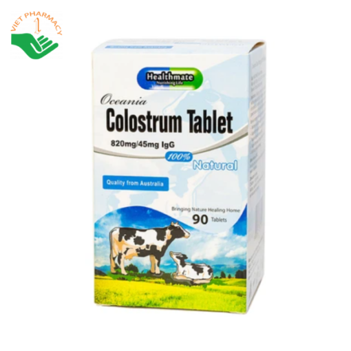 Sữa Non Oceania Colostrum Tablet 820mg/45 IgG