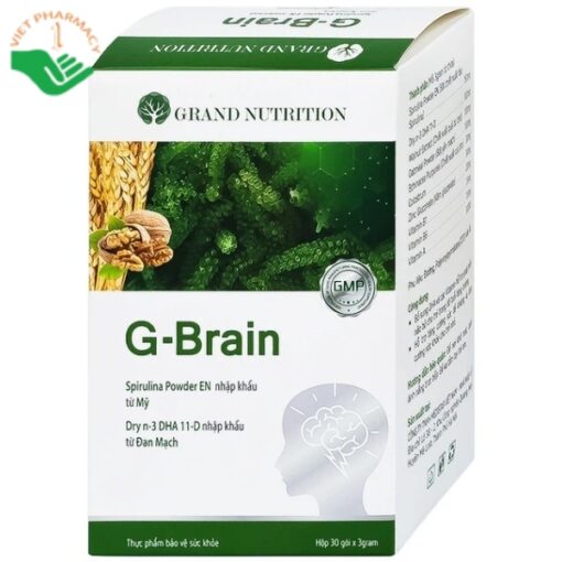 Cốm G-Brain hỗ trợ phát triển não bộ cho trẻ