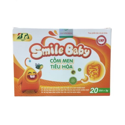 Cốm men tiêu hóa Smile Baby