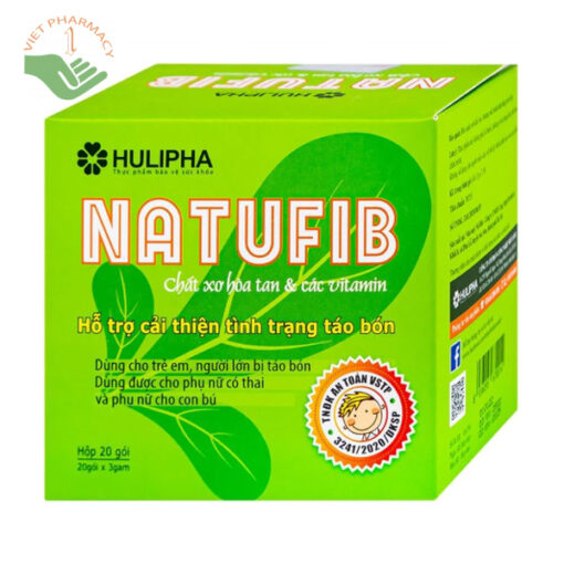 Cốm Uống Phòng Chống Táo Bón Natufib Hulipha