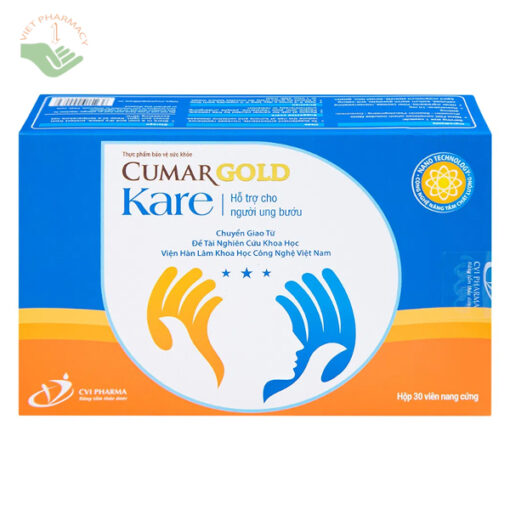 Cumargold Kare tăng đề kháng, hỗ trợ giảm nguy cơ ung bướu