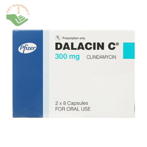 Dalacin C 300Mg trị nhiễm khuẩn