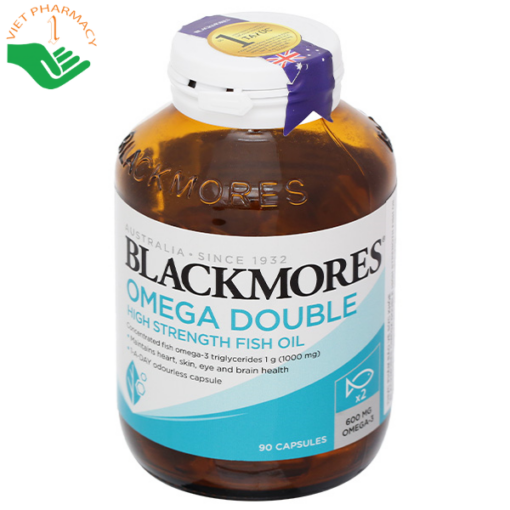 Dầu cá Blackmores Omega Double High Strength Fish Oil