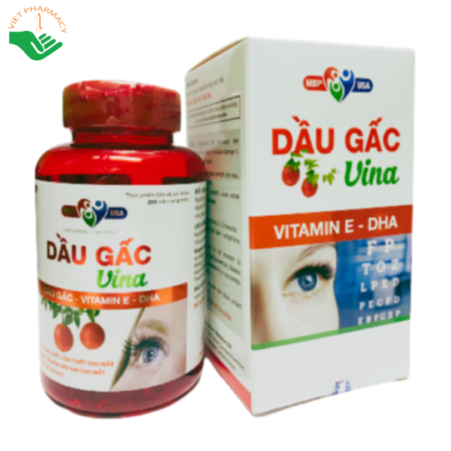 Dầu Gấc Vina - Softgels