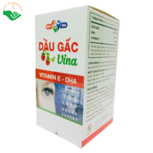 Dầu Gấc Vina - Softgels