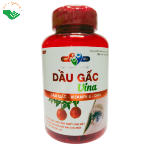 Dầu Gấc Vina - Softgels