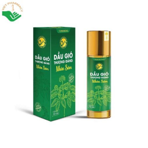 Dầu gió Thượng Đảng Nhân sâm Tu Mơ Rông (Hộp 1 chai 10ml)