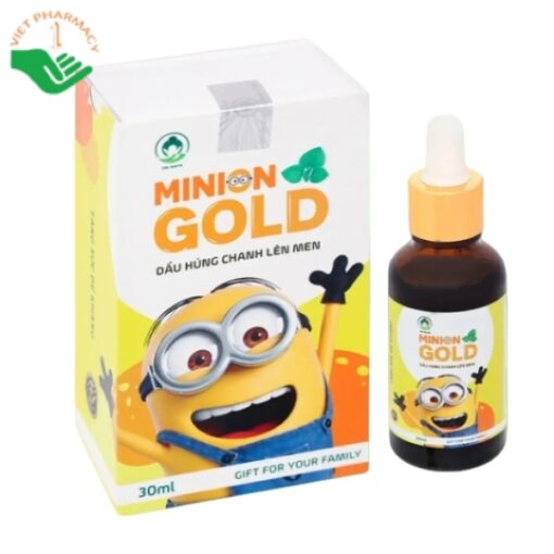 Dầu húng chanh lên men Minion Gold