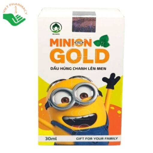 Dầu húng chanh lên men Minion Gold