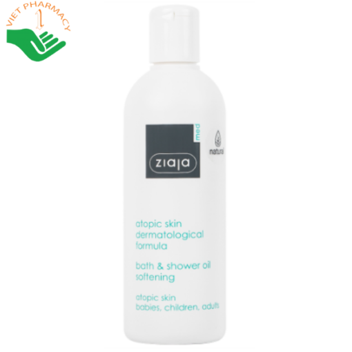 Dầu tắm Ziaja Med Atopic Skin