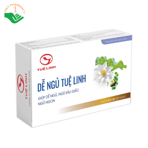 Viên uống Dễ Ngủ Tuệ Linh - Hỗ trợ cải thiện chất lượng giấc ngủ