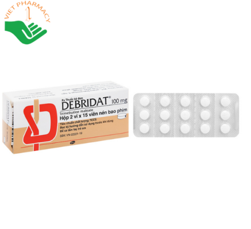 Debridat 100mg trị triệu chứng đau đường tiêu hóa