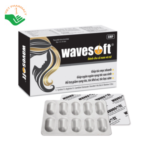 Viên uống dưỡng làm đen tóc Wavesoft