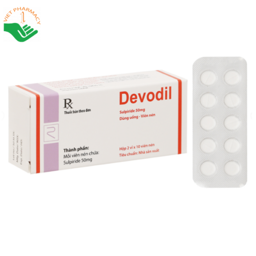 Devodil 50mg - điều trị rối loạn lo âu