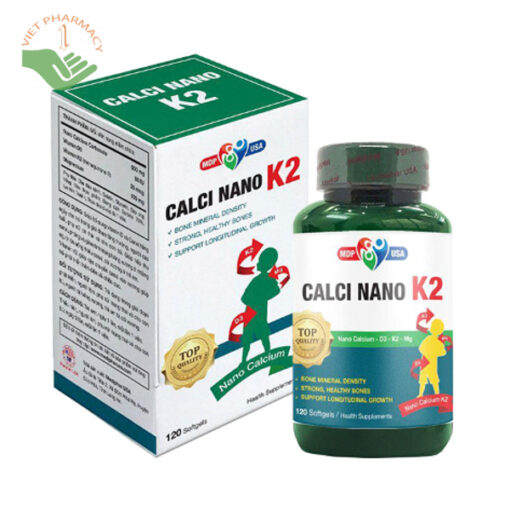 Calci Nano K2 Softgels- Mediphar USA