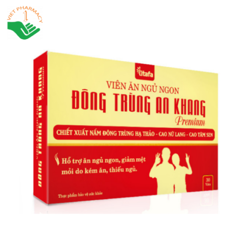 Viên uống ăn ngủ ngon Đông Trùng An Khang