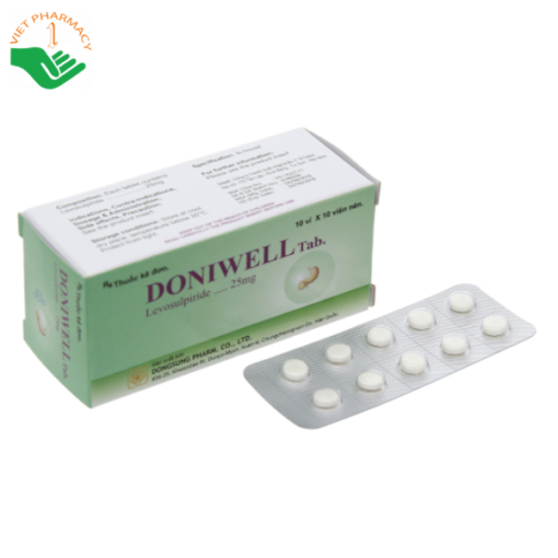 Doniwell Tab 25mg -  điều trị tâm thần phân liệt