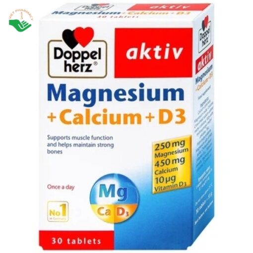 Viên uống Magnesium Calcium D3 - Doppelherz