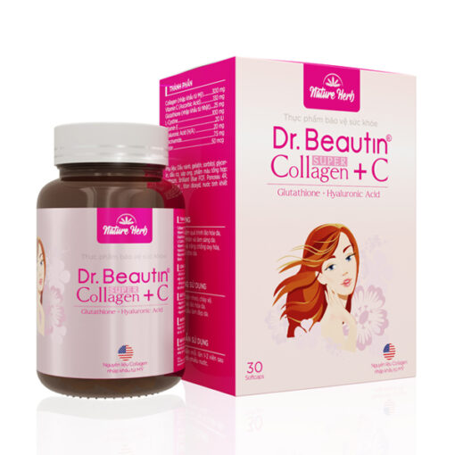 Viên uống Dr Beautin Super Collagen + C