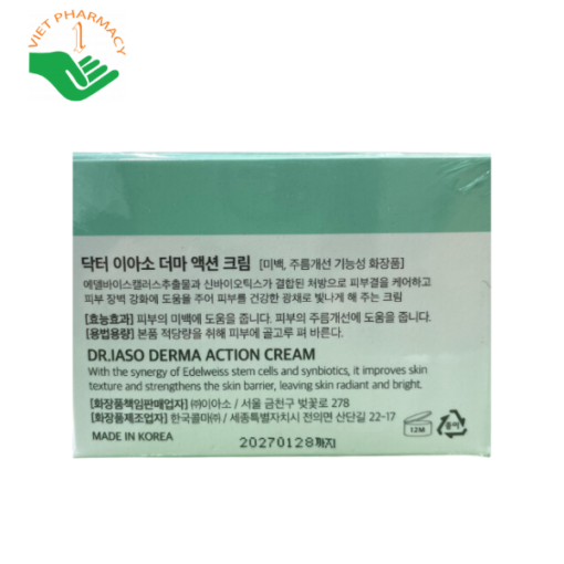 Kem dưỡng trắng da giảm nám Dr.Iaso Derma Action Cream D42