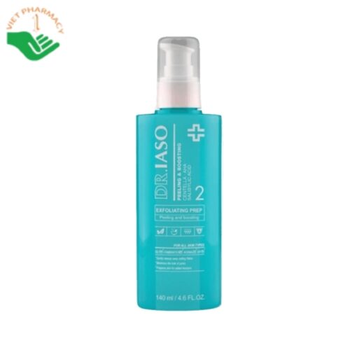 DR.IASO Exfoliating Prep dung dịch làm sạch sâu và cân bằng da