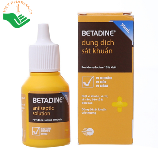 Dung dịch sát khuẩn Betadine 10%