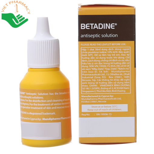 Dung dịch sát khuẩn Betadine 10%