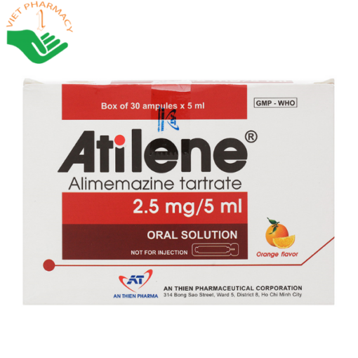 Dung dịch uống Atilene 2.5mg/5ml