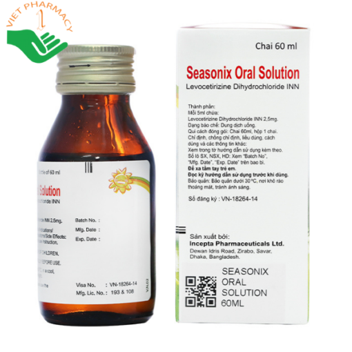 Dung dịch uống Seasonix Oral Solution