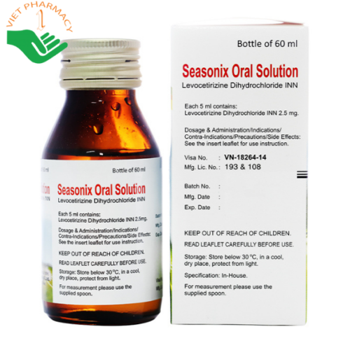 Dung dịch uống Seasonix Oral Solution