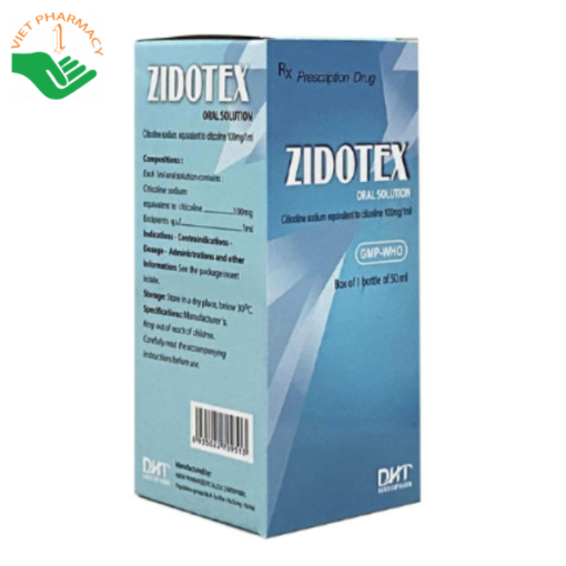 Dung Dịch Uống Zidotex