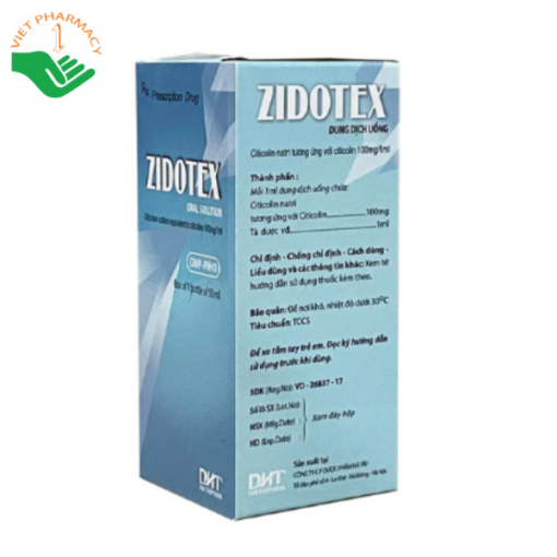 Dung Dịch Uống Zidotex