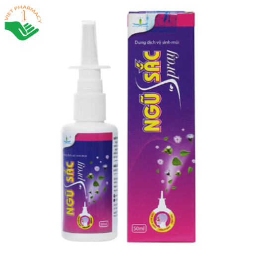 Dung dịch vệ sinh mũi Ngũ Sắc Spray