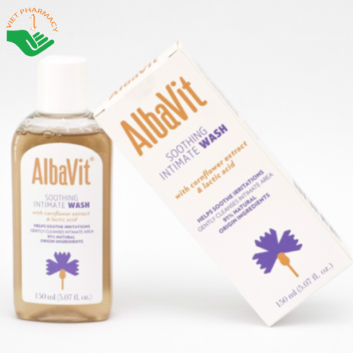 Dung dịch vệ sinh phụ nữ Albavit Soothing Intimate Wash