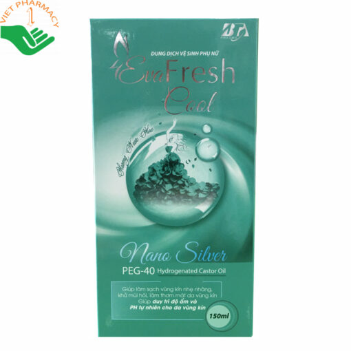 Dung dịch vệ sinh phụ nữ Eva Fresh Cool Nano Silver