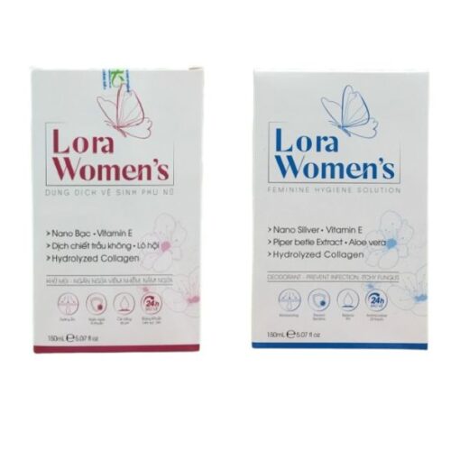 Dung dịch vệ sinh phụ nữ Lora Women