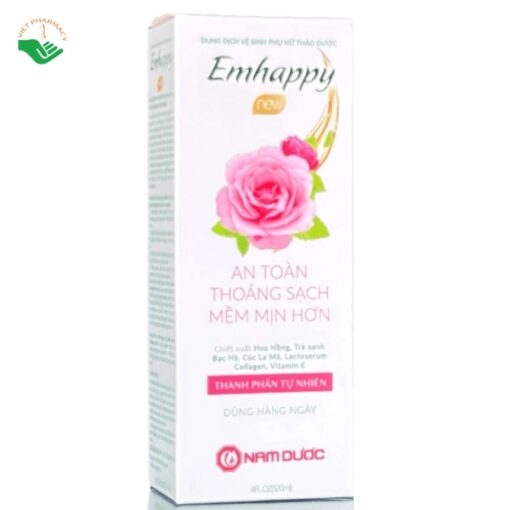 Dung dịch vệ sinh phụ nữ thảo dược Emhappy New