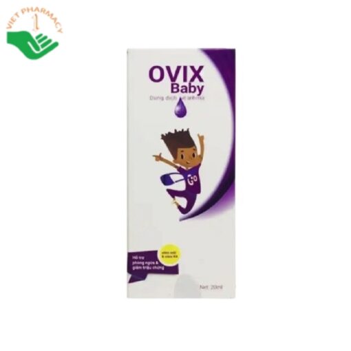 Dung dịch xịt mũi Ovix Baby 20ml