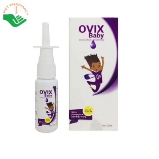 Dung dịch xịt mũi Ovix Baby 20ml