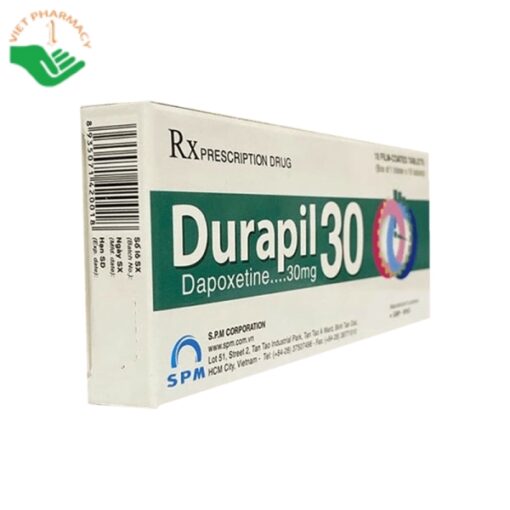 Durapil 30 điều trị xuất tinh sớm ở nam giới