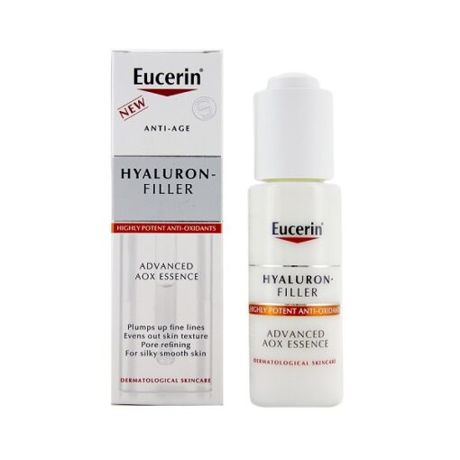 Eucerin Tinh Chất Cấp Ẩm Giúp Giảm Dấu Hiệu Lão Hóa Anti-Age Hyaluron Filler Advanced AOX Essence 30ml