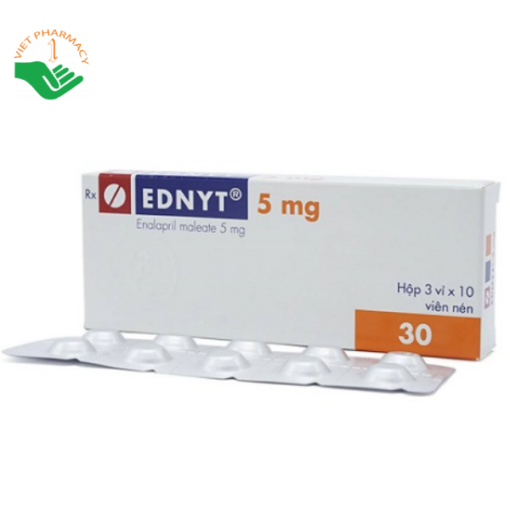 Ednyt 5mg - Điều trị tăng huyết áp, suy tim